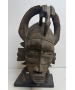 Antique African mask Senufo Kpelie Mask Mali African Tribal Art - €158,59 EUR