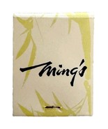 Ming&#39;s Chinese Restaurant Closed Vintage Matchbook Palo Alto Full Unused... - $28.07 CAD