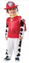 Rubies Paw Patrol Toddler Boys Marshall Fire Puppy Dog Costume 3T-4T New NWT - £14.39 GBP