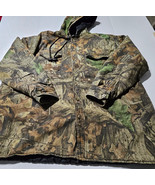 Vtg Duxbak Shacket Coat Mens XL Camo Advantage Hunting Jacket Quilted *A... - €21,16 EUR