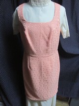 &quot;PEACH COLORED, SCOOPED NECKLINE, FITTED DRESS&quot;&quot; - SIZE 8 - THE LIMITED ... - £7.10 GBP