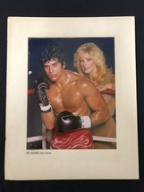 TV Guide Cover Print: Erik Estrada and Morgan Fairchild boxing 1982 - £170.85 GBP