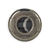 Lotus Meteor Cigar Cutter Fedora Twin Blade Compact Metal Housing Cut1002 - $76.59 CAD