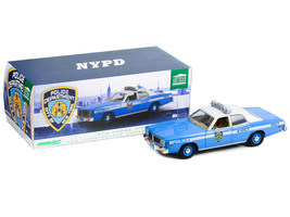 1978 Dodge Monaco Police Blue and White NYPD (New York City Police Department) &quot; - £75.22 GBP
