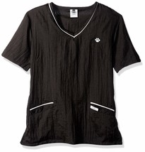 Top Performance Contrast-Trim V-Neck Grooming Tops  Fashionable and Ver... - $47.40