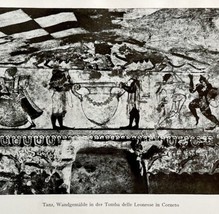 1927 Dancing In the Tomb of the Lioness Antique Art Print Ephemera DWM7D - £16.50 GBP