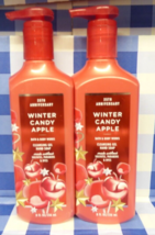 2 Bath &amp; Body Works  25th Anniversary Winter Candy Apple Cleansing Gel S... - $354.33 MXN