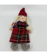 The Christmas Wish Anja Scandinavian Stuffed Plush Cloth Doll 9” - $8.00