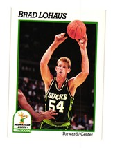 1991 Hoops #118 Brad Lohaus Milwaukee Bucks - £1.56 GBP