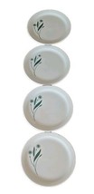 GREEN FIELD by Homer Laughlin ~ Four (4) Dessert Plates ~ Restaurant War... - $45.00