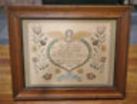 Vtg 1951 German Marriage Certificate Calligraphy Folk Art Virginia Gorham Colman - £62.90 GBP