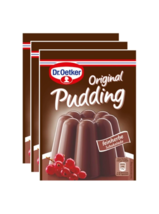 Dr. Oetker instant Pudding: DARK Chocolate -QUICK PREP- Pack of 3 -FREE ... - $11.87
