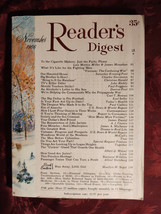 Readers Digest November 1966 James A. Michener Phyllis Diller Paul Gallico  - £12.94 GBP