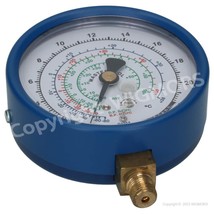 Manifold gauge MTC  80  410A/407C/22  -1/22 BAR HP  kl.1.0 - £46.61 GBP