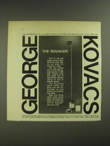 1974 George Kovacs Bouncer Lamp Advertisement - $18.49