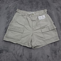 Columbia Shorts Womens 8 Khaki Adjustable Waist Mid Rise Casual Cargo Bo... - $18.69