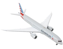 Boeing 787-9 Commercial Aircraft &quot;American Airlines&quot; Gray 1/400 Diecast Model A - £47.53 GBP