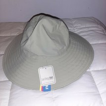 San Diego Hat Company Women&#39;s Crushable Ribbon Floppy Hat Beige One Size UPF 50+ - £23.21 GBP