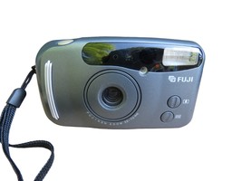 Fuji DL-550 Zoom Date 35mm Point &amp; Shoot Camera + Case TESTED! Fujifilm - €12,79 EUR