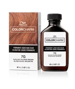 WELLA COLORCHARM PERMANENT HAIR COLOR #7G - SUNLIGHT BLONDE BROWN 1.42 f... - $6.99