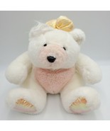 1993 Mattel Ice Tickle Polar Teddy Bear Plush Stuffed Shiny - $38.53 CAD