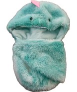 Dragon Swaddle Cozie for Plush Stuffed Animals or Dolls Soft Plush Blue ... - $13.03 CAD
