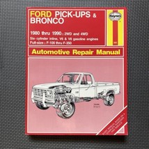 Haynes 36058 (880) Ford Pick-ups and Bronco 1980-1996 Automotive Repair Manual  - $19.34