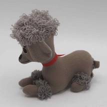 Dakin Dream Pets Gray Poodle Stuffed Anthropomorphic Plush Toy 6” Japan - £29.24 GBP