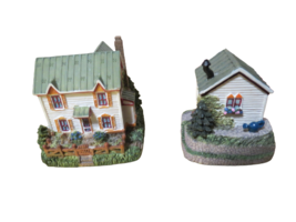 Vtg 1999 Liberty Falls 2 Piece Village Set Henshaw House MIL Cottage New In Box - £11.06 GBP