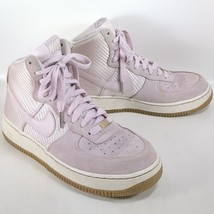 Nike Air Force 1 Hi Premium Women Size 10 Bleached Lilac Lilas Delave 65... - $37.95