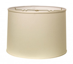 18" Ivory Throwback Drum No Slub Lampshade - $145.49