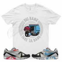 White BIG BANK T Shirt for N Air Structure Neo Teal Fury Infrared Neon Nights - £20.55 GBP+
