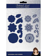 Tattered Lace. Alexandra Lace Flowers Die Set - $13.00
