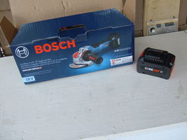 Bosch 18v X-LOCK GWX18V-50PCN 4-1/2&quot;/5&quot; angle grinder NIB with 1 6.3ah battery. - £161.58 GBP