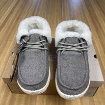 Hey Dude | Women&#39;s boots | Charcoal Gray | Faux Fur Lined  | Size 7 - £35.43 GBP