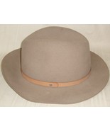 RAG &amp; BONE  Felted Fedora Hat 100% Wool Size Medium Made In USA - $39.59