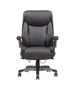 Grey Ergonomic Office Executive Chair - Adjustable Bonded Leather - €328,70 EUR