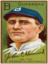 3867.John E hummel Baseball Player 18x24 Poster from early sport card.Room desig - £22.43 GBP