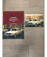 1977 VOLVO 240 SERIES BROCHURE 242 244 245 &amp; Postcard - €17,37 EUR