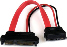 Startech.Com 6In Slimline SATA to SATA Adapter with Power - Slim SATA (F... - £10.46 GBP
