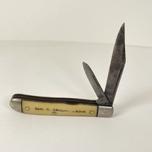 Vintage Imperial Pocket Knife Geo C Vaughan &amp; Sons Alamo Forest Products - £33.51 GBP