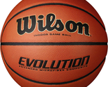 Wilson Evolution Indoor Game Basketball Black Official - 29.5&quot; Size 7 - £74.29 GBP