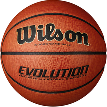 Wilson Evolution Indoor Game Basketball Black Official - 29.5&quot; Size 7 - £81.74 GBP