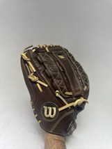 Wilson A800 12.5&quot; Glove LHT Left Hand Throw Leather A08LF15DO125 - £39.50 GBP