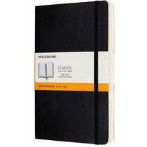 Moleskine Notebook, Expanded Large, Ruled, Black, Soft Cover (5 x 8.25) ... - £23.45 GBP