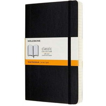 Moleskine Notebook, Expanded Large, Ruled, Black, Soft Cover (5 x 8.25) ... - £23.29 GBP