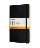 Moleskine Notebook, Expanded Large, Ruled, Black, Soft Cover (5 x 8.25) ... - £23.70 GBP