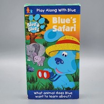 Blues Clues - Blues Safari VHS 2000 Nick Jr Nickelodeon Play Along With ... - £7.77 GBP