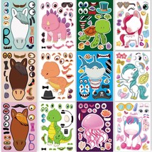 24 Sheets 8.27&#39;&#39; 5.9&#39;&#39; Make Your Own Stickers for Kids Toddlers Make a F... - £11.29 GBP