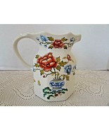 MASON POTTERY PITCHER CHINESE PEONY MADE IN ENGLAND 6.25&quot;H - €16,06 EUR